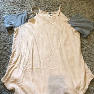 Free People cold shoulder top